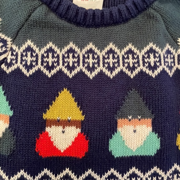 Hanna Andersson Matching boys Gnome Sweaters NWT 3T & 5 - Picture 9 of 9